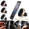 Suport auto magnetic, universal, pentru telefon, pentru grila ventilatie - negru