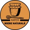 Etichete carton, "miere de rapita"