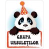 Pancartă Grupa Ursuletilor