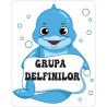 Pancartă Grupa Delfinilor