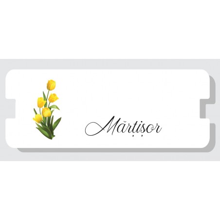 14 Cartonase suport pentru bratari - Martisor