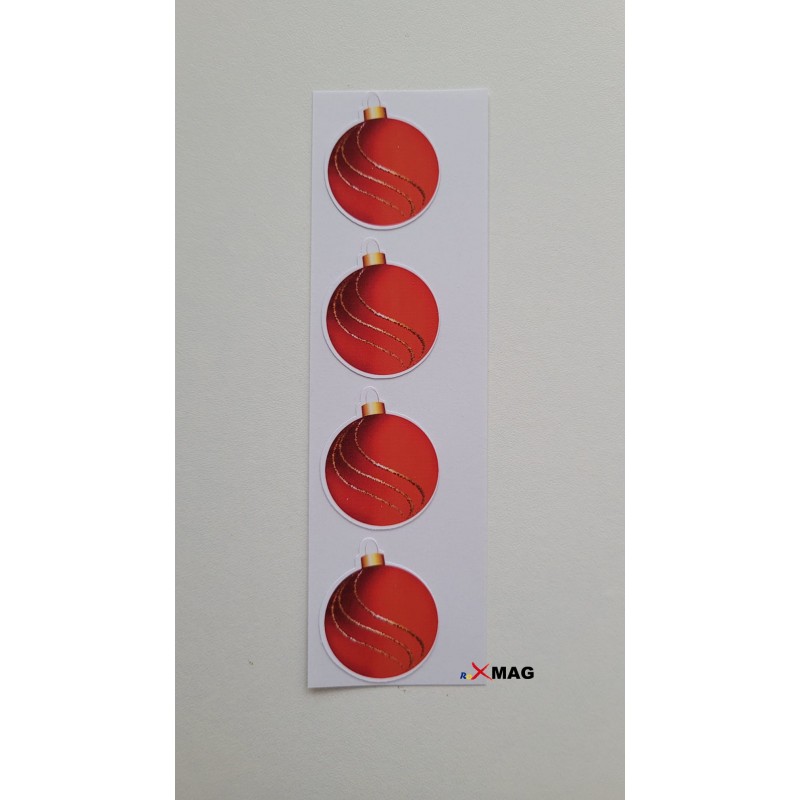 7 Stickere in forma de glob