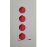 7 Stickere in forma de glob