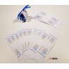 Cutie pentru marturii 4 cm - urs cu stea