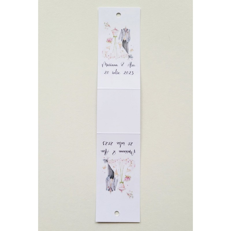 Cutie pentru marturii 4 cm -  nunta