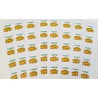 77 Stickere MARTIE 2,3 CM