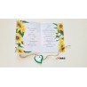 Invitatie nunta - floarea soarelui