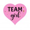 28 etichete Gender Reveal - TEAM GIRL