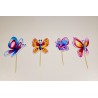 Set 4 mini Toppere fluturi