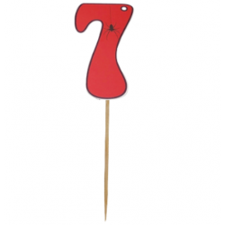 Topper aniversar cifra...