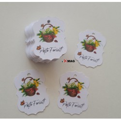 18 Etichete Paste Fericit