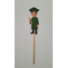 Topper absolvire baiat  roba verde