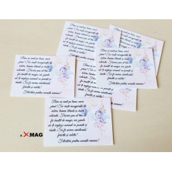 18 Cartonase cu urari botez...