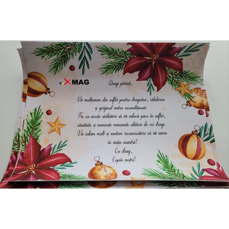 Sticker personalizare capac, interior cutie cadou - Parinti