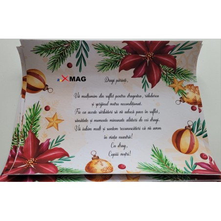 Sticker personalizare capac, interior cutie cadou - Parinti