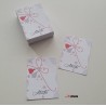 Cartonas baza pentru martisoare, handmade.
