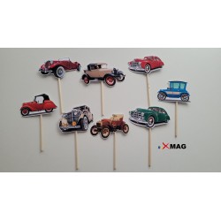 Set 8 Toppere masini de epoca