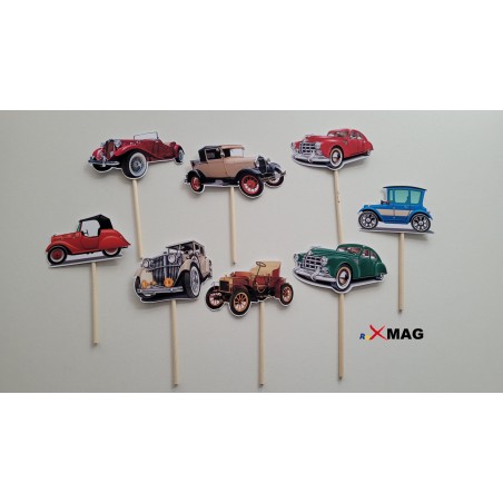 Set 8 Toppere masini de epoca