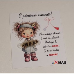 Martisor plantabil - fetita