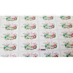 48 Etichete autocolante...