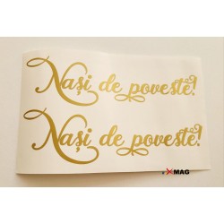 Sticker pe contur: Nasi de...