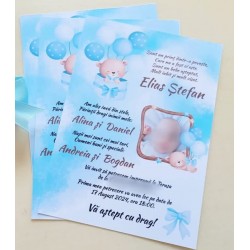 Invitatie rulata botez -...