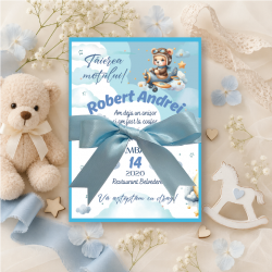 Invitatie mot - Ursulet