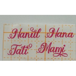 Sticker pe contur
