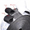 Banda velcro 16 mm x 1 m - alb